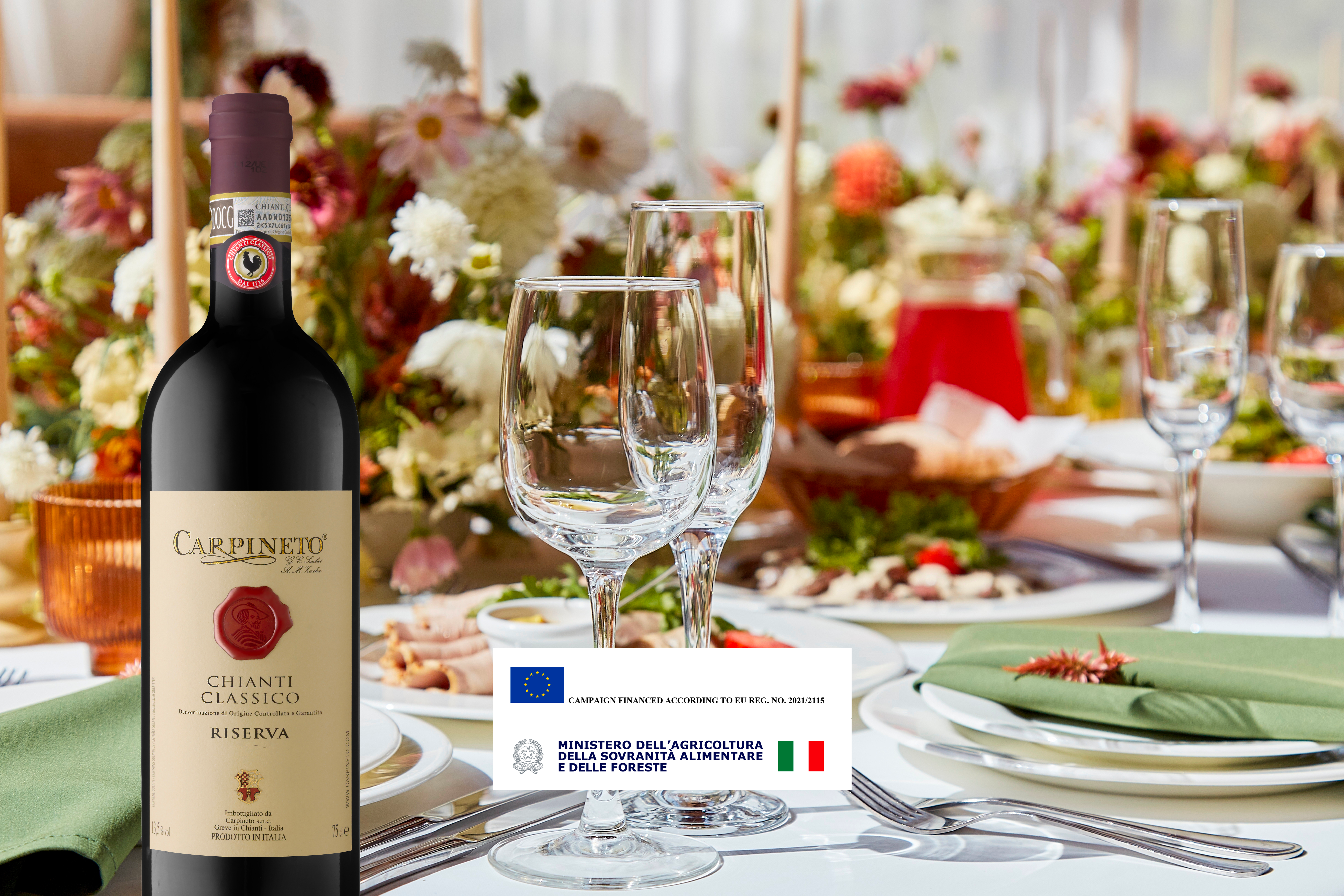<p>A refined toast: Chianti Classico Riserva for the most elegant holiday dinners</p>
